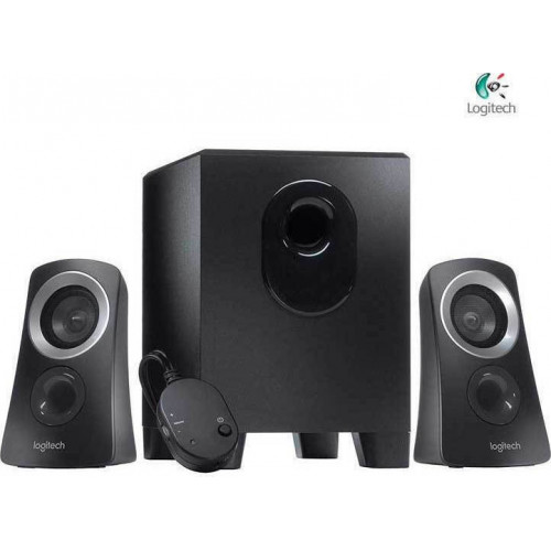 Logitech Z313 Ηχεία Υπολογιστή 2.1 με Ισχύ 25W σε Μαύρο Χρώμα