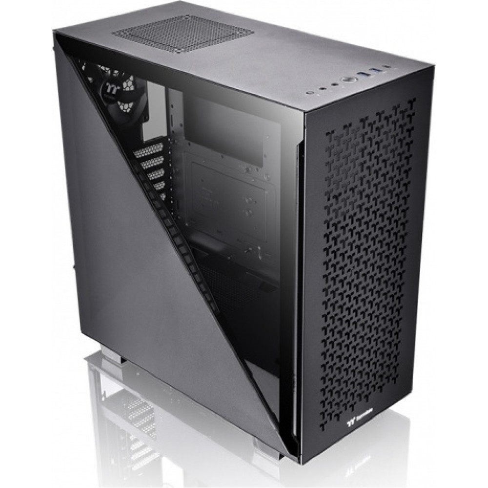 Thermaltake Divider 300 TG Air Gaming Midi Tower Κουτί Υπολογιστή με Πλαϊνό Παράθυρο Μαύρο