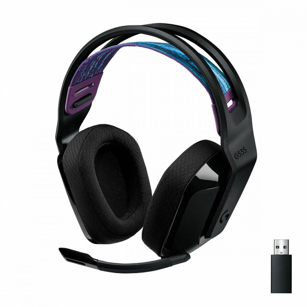 Logitech G535 Ασύρματο Over Ear Gaming Headset με σύνδεση USB
