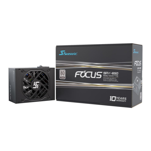 Seasonic FOCUS SPX 650 650W Τροφοδοτικό Υπολογιστή Full Modular 80 Plus Platinum