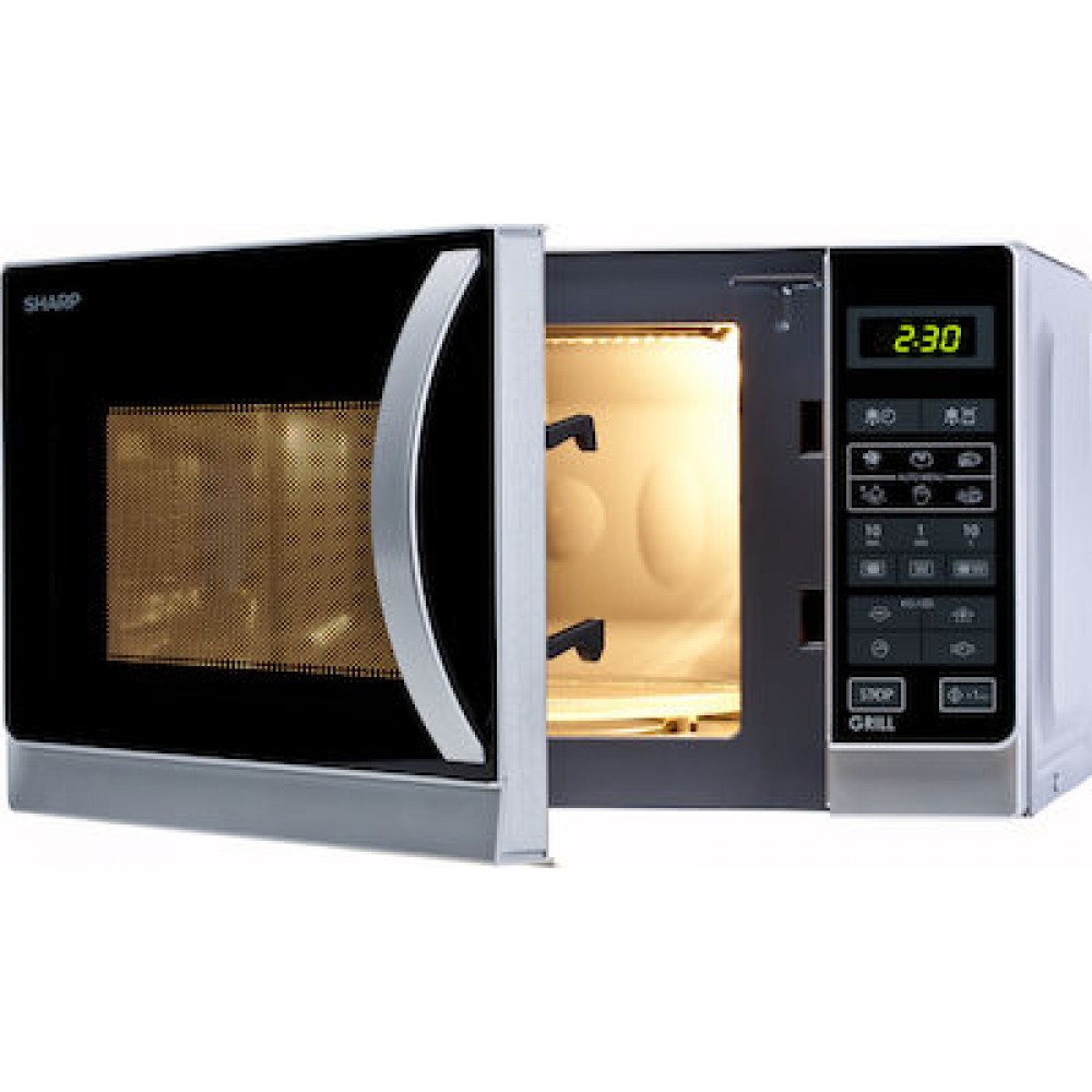 Sharp R-642INW Φούρνος Μικροκυμάτων 20lt Λευκός