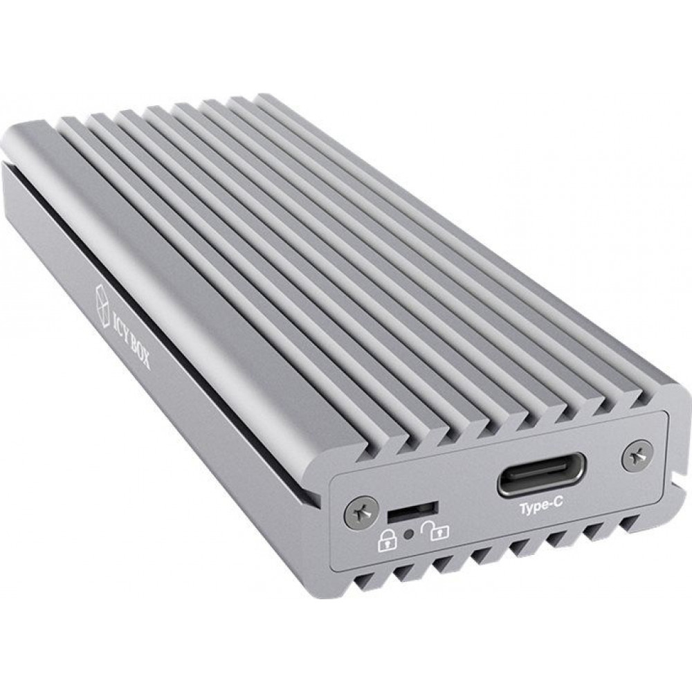 RaidSonic Icy Box IB-1817MA-C31 Θήκη για Σκληρό Δίσκο M.2 PCI Express με σύνδεση Type-C σε Γκρι χρώμαΚωδικός: 60612