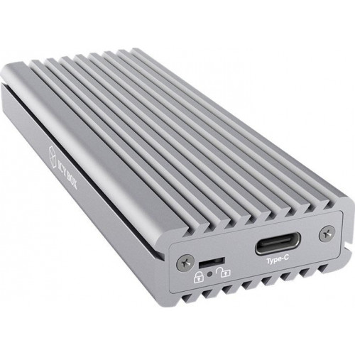 RaidSonic Icy Box IB-1817MA-C31 Θήκη για Σκληρό Δίσκο M.2 PCI Express με σύνδεση Type-C σε Γκρι χρώμαΚωδικός: 60612