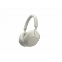 Sony WH-1000XM5 Ασύρματα/Ενσύρματα Over Ear Ακουστικά με 30 ώρες Λειτουργίας Ασημί