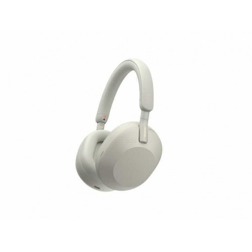 Sony WH-1000XM5 Ασύρματα/Ενσύρματα Over Ear Ακουστικά με 30 ώρες Λειτουργίας Ασημί