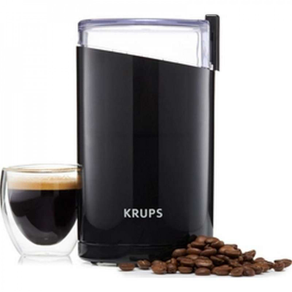 Krups F2034210 Ηλεκτρικός Μύλος Καφέ 200W με Χωρητικότητα 85gr Μαύρος