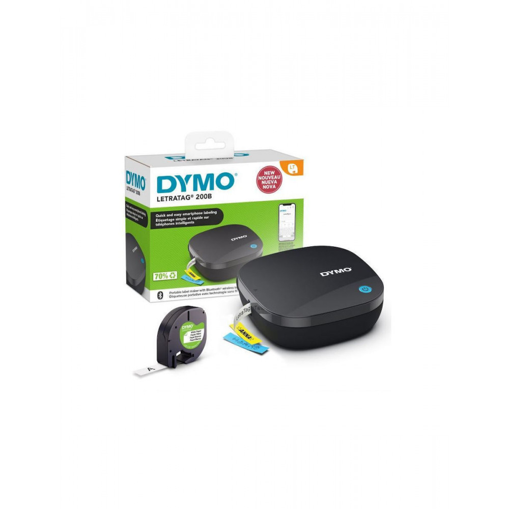 Dymo LetraTag LT-200 B Ηλεκτρονικός Ετικετογράφος Χειρός σε Μπλε Χρώμα 2172855