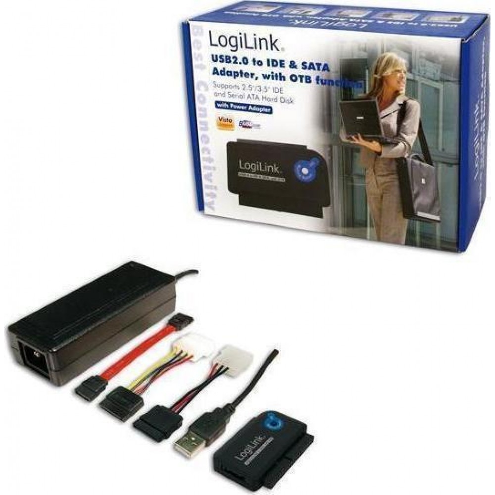Qoltec 50645 Adapter USB 3.0 to IDE SATA III