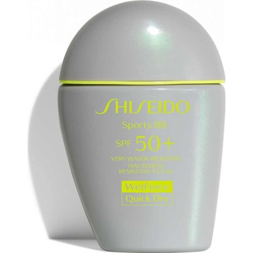 Shiseido Sports BB Quick Dry Αδιάβροχη Αντηλιακή Κρέμα Προσώπου SPF50 με Χρώμα Medium 30ml
