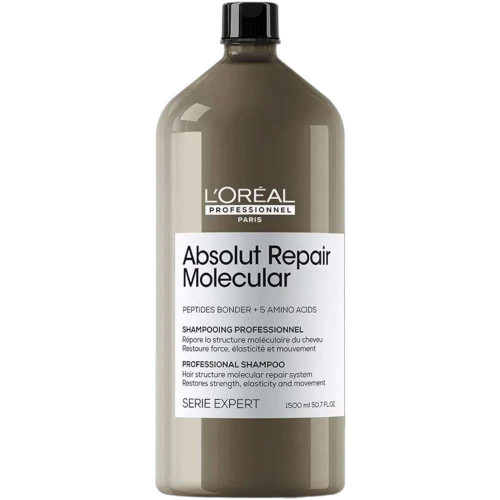 LOreal Professionnel Serie Expert Absolut Repair Molecular Σαμπουάν Αναδόμησης/Θρέψης για Ταλαιπωρημένα Μαλλιά 1500ml