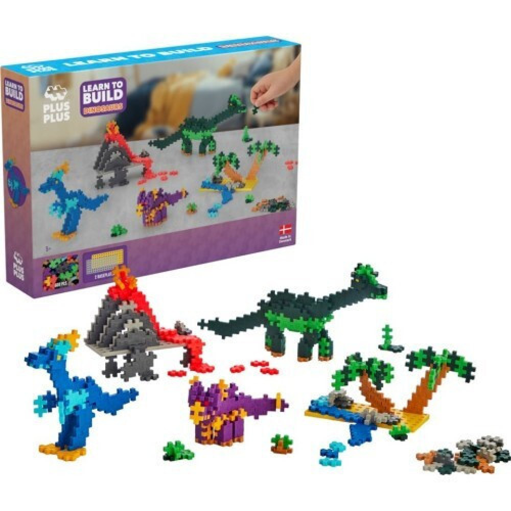 Plus-Plus: Learn To Build (Dinosaurs) /Toys