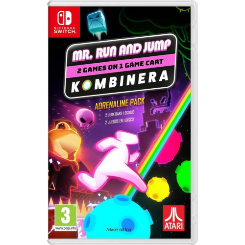 Mr. Run & Jump + Kombinera - Adrenaline Pack (2 Games on 1 Disc) /Switch
