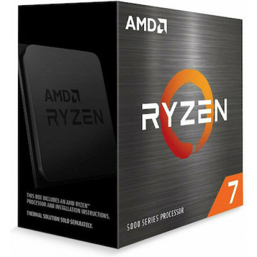 AMD Ryzen 7 5700X 3.4GHz Επεξεργαστής 8 Πυρήνων για Socket AM4 σε Κουτί