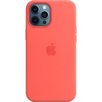 Apple iPhone 12 Pro Max Silicone Case with MagSafe - Pink Citrus