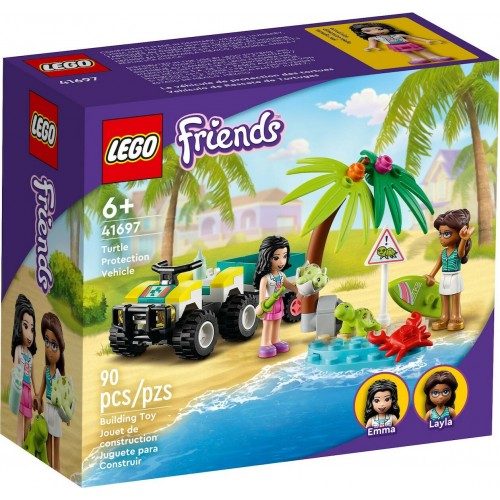 Lego Friends Turtle Protection Vehicle για 6+ Ετών 90τμχ 41697