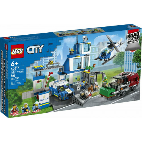 Lego City Police Station 60316 για 6+ ετών