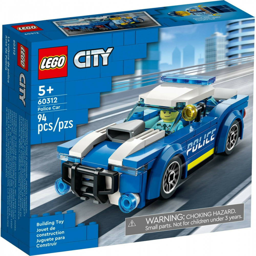 Lego City: Police Car για 5+ ετώνΚωδικός: 60312