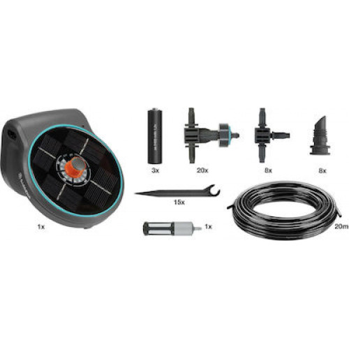 Gardena Solar Aquabloom Set Προγραμματιστής Ποτίσματος Μπαταρίας
