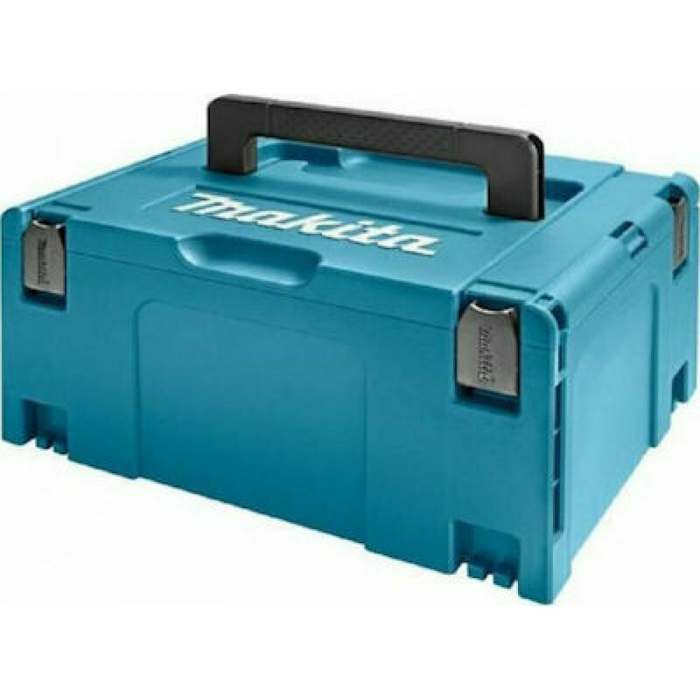 Makita MacPac 3 Εργαλειοθήκη Χειρός Πλαστική για 2 Επαναφορτιζόμενα Δράπανα Π39.5xB29.5xΥ21cmΚωδικός: 821551-8