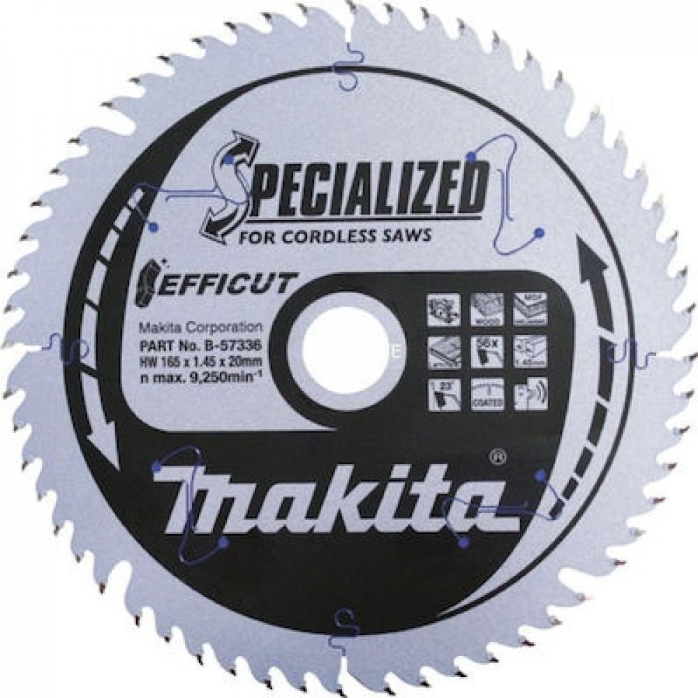 circular saw blade EFFICUT 165mm 56Z 