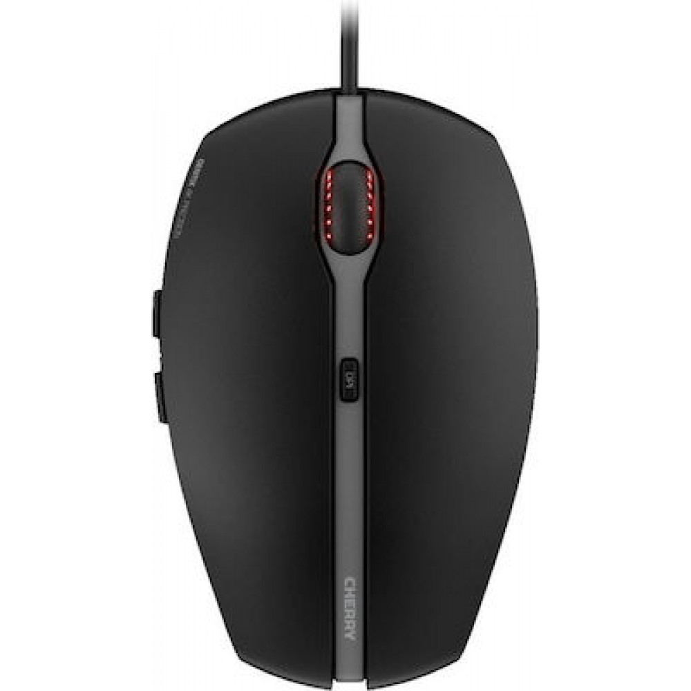 Cherry Gentix 4K Ενσύρματο Ποντίκι Μαύρο