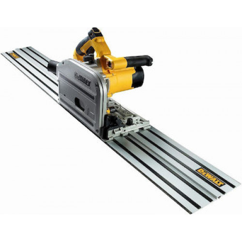 Dewalt DWS520KTR-QS Δισκοπρίονο 1300W με Ρύθμιση Ταχύτητας και με Σύστημα Αναρρόφησης