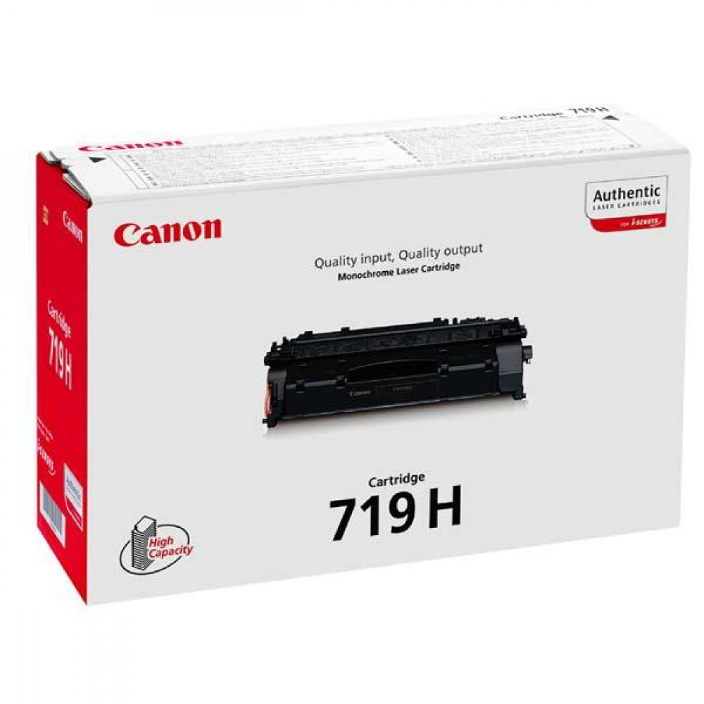 Canon 719 H Toner Laser Εκτυπωτή Μαύρο High Capacity 22000 Σελίδων (3480B002)