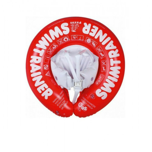Freds Swim Academy Βρεφικό Σωσίβιο Swimtrainer για 3 Μηνών έως 4 Ετών Κόκκινο