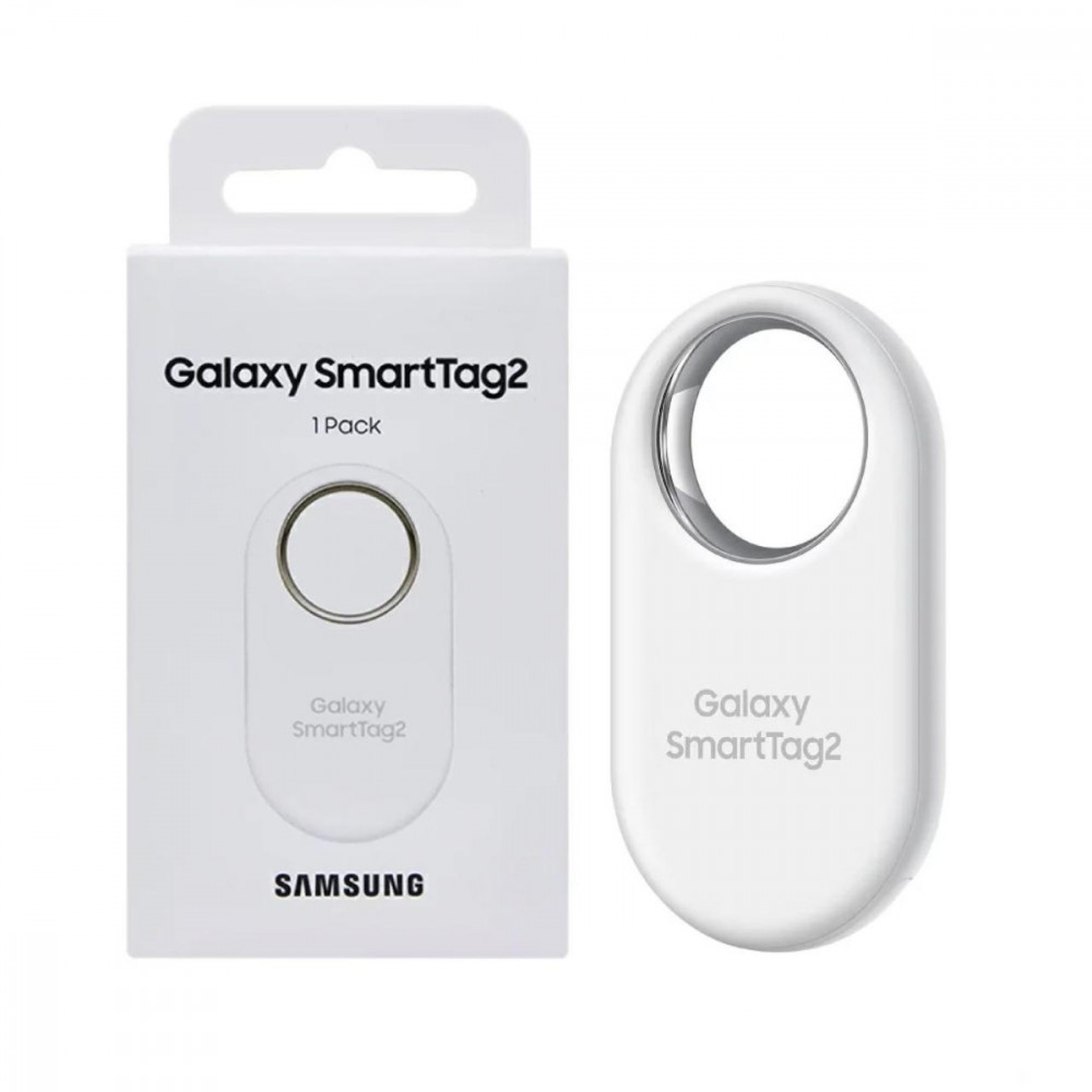 Samsung Galaxy SmartTag2 Bluetooth Tracker σε Λευκό χρώμα