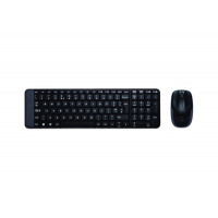 Logitech MK220 Ασύρματο Σετ Πληκτρολόγιο & Ποντίκι Αγγλικό US