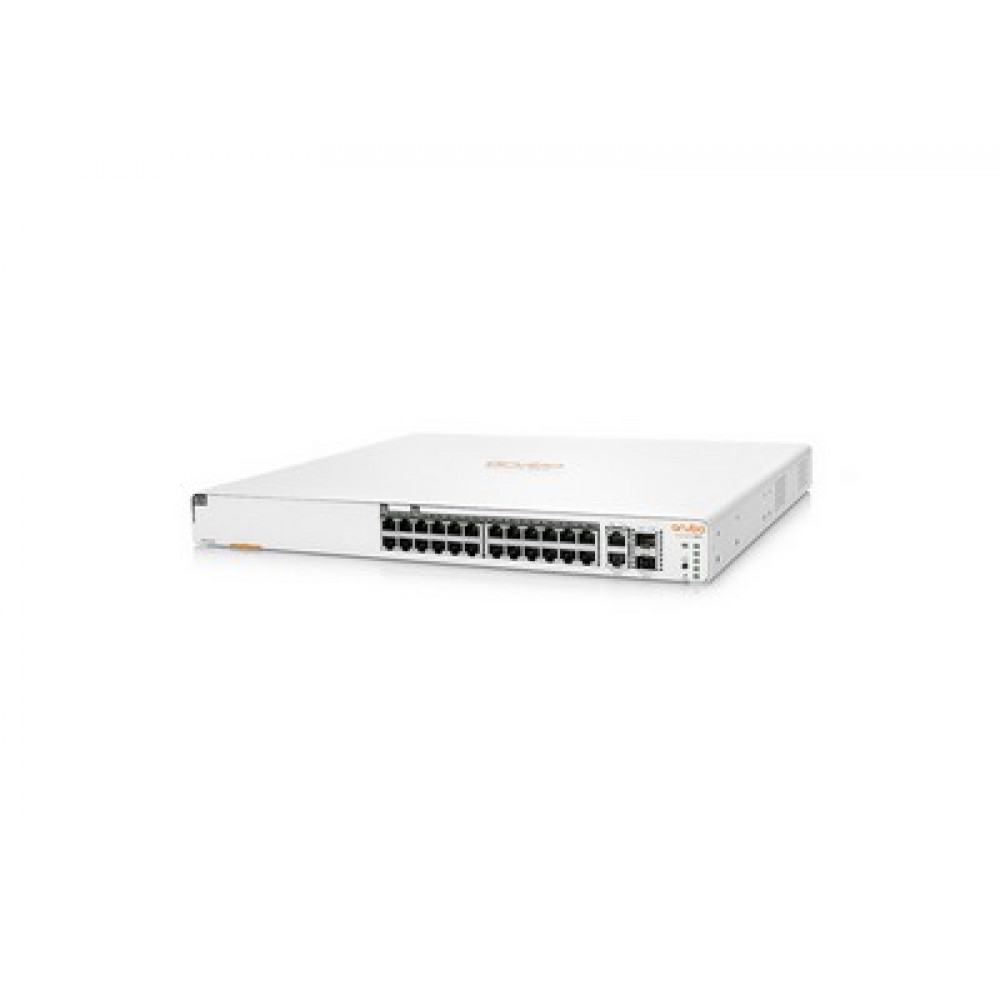 HPE Aruba Instant On 1960 24G 20p Class4 4p Class6 PoE 2XGT 2SFP+ 370W Switch