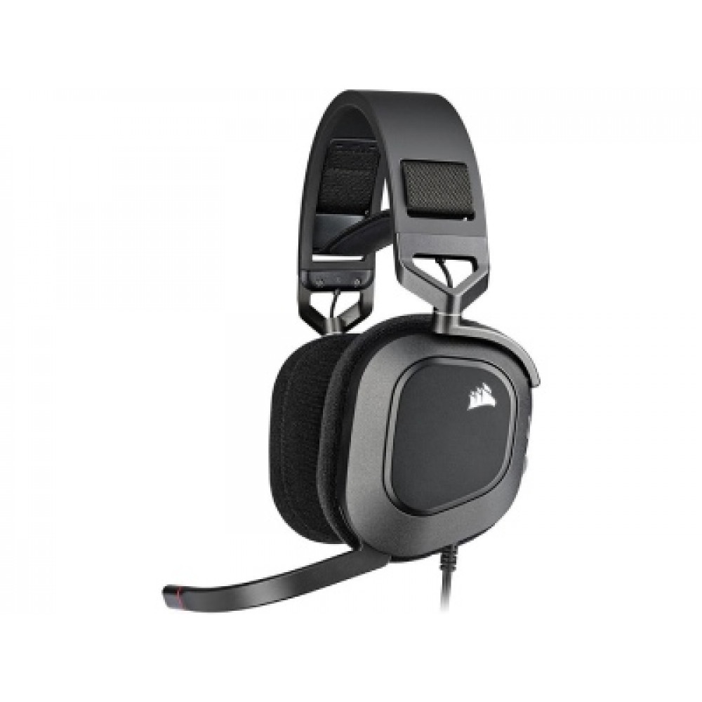 Corsair HS80 RGB USB Wired Gaming Headset — Carbon (EU)