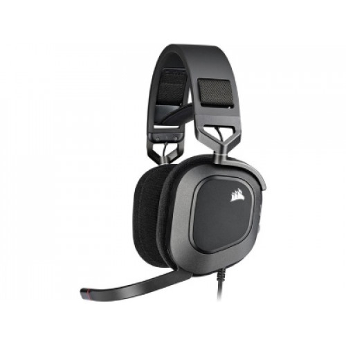 Corsair HS80 RGB USB Wired Gaming Headset — Carbon (EU)