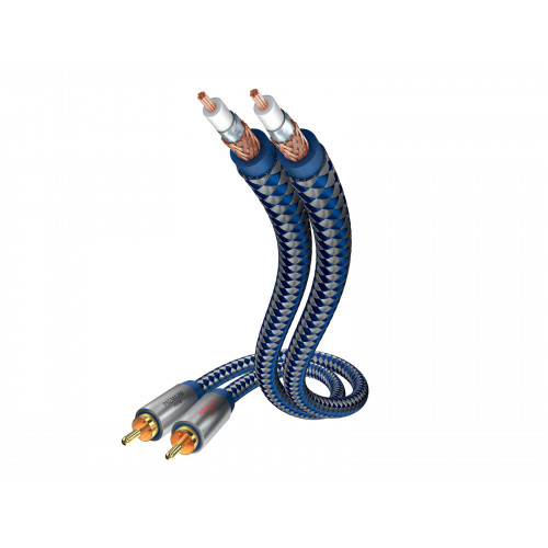 in-akustik Premium Y Subwoofer Cable Cinch - 2x Cinch 3,0 m
