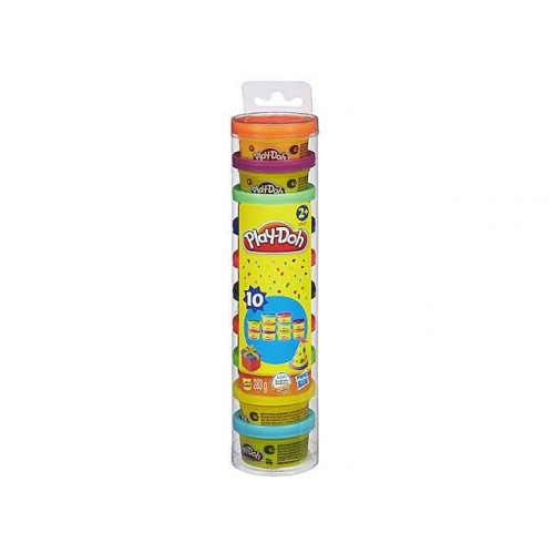 HASBRO PLAY-DOH PARTY PACK MINI TUBES (10pcs) (22037)