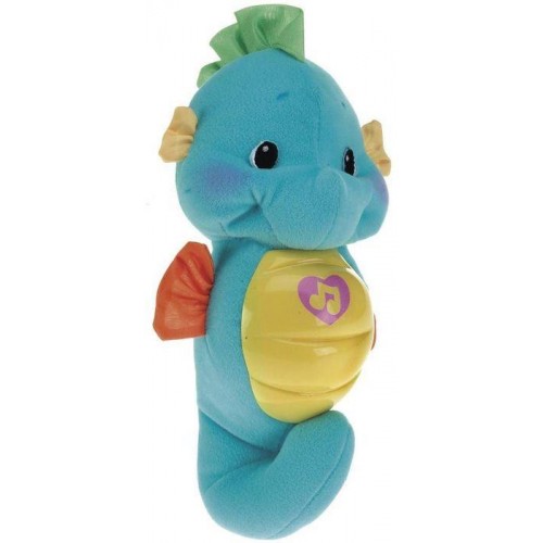 FISHER PRICE - NEW OCEAN WONDERS SOOTHE & GLOW SEAHORSE - BLUE (DGH82)