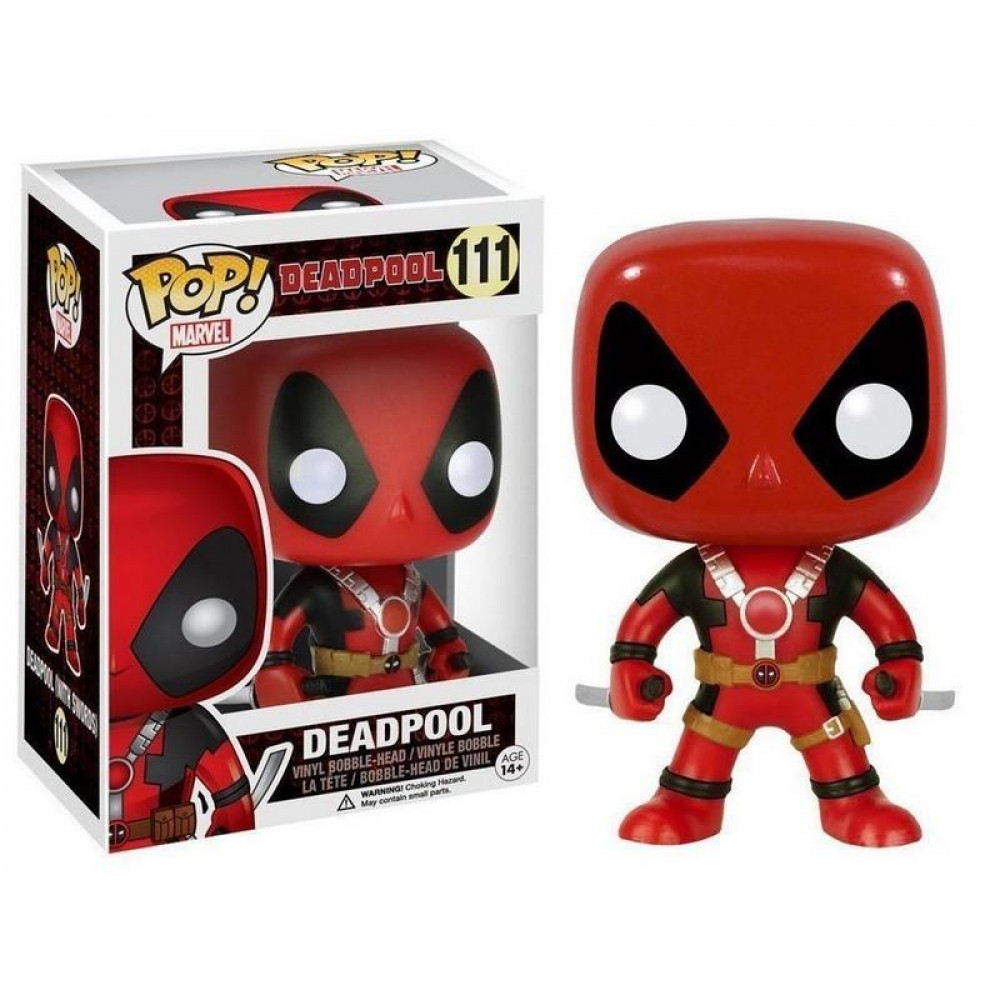 POP! Marvel: Deadpool Two Swords #111 Vinyl Bobble-Head Figure