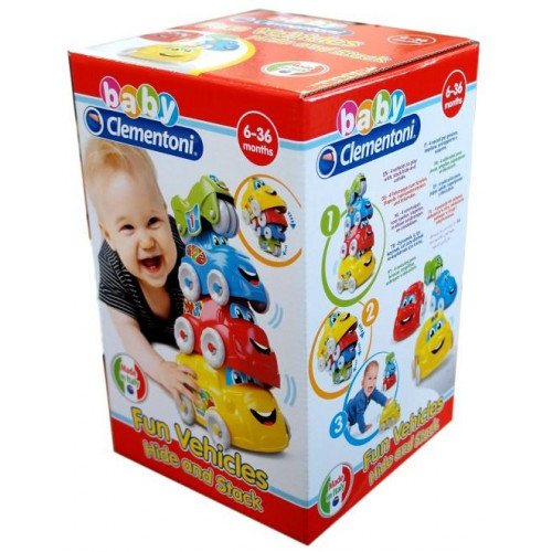 AS Baby Clementoni - Fun Vehicles (1000-17111)