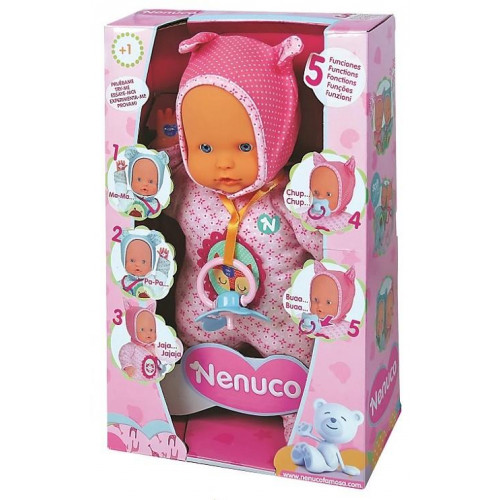 Giochi Preziosi Μωρό Κούκλα Nenuco Soft Doll για 1 Ετών 30 εκ.