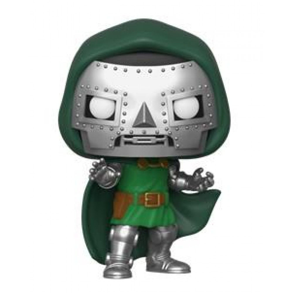 Funko POP! Marvel: Fantastic Four - Doctor Doom #561 Bobble-Head Vinyl Figure