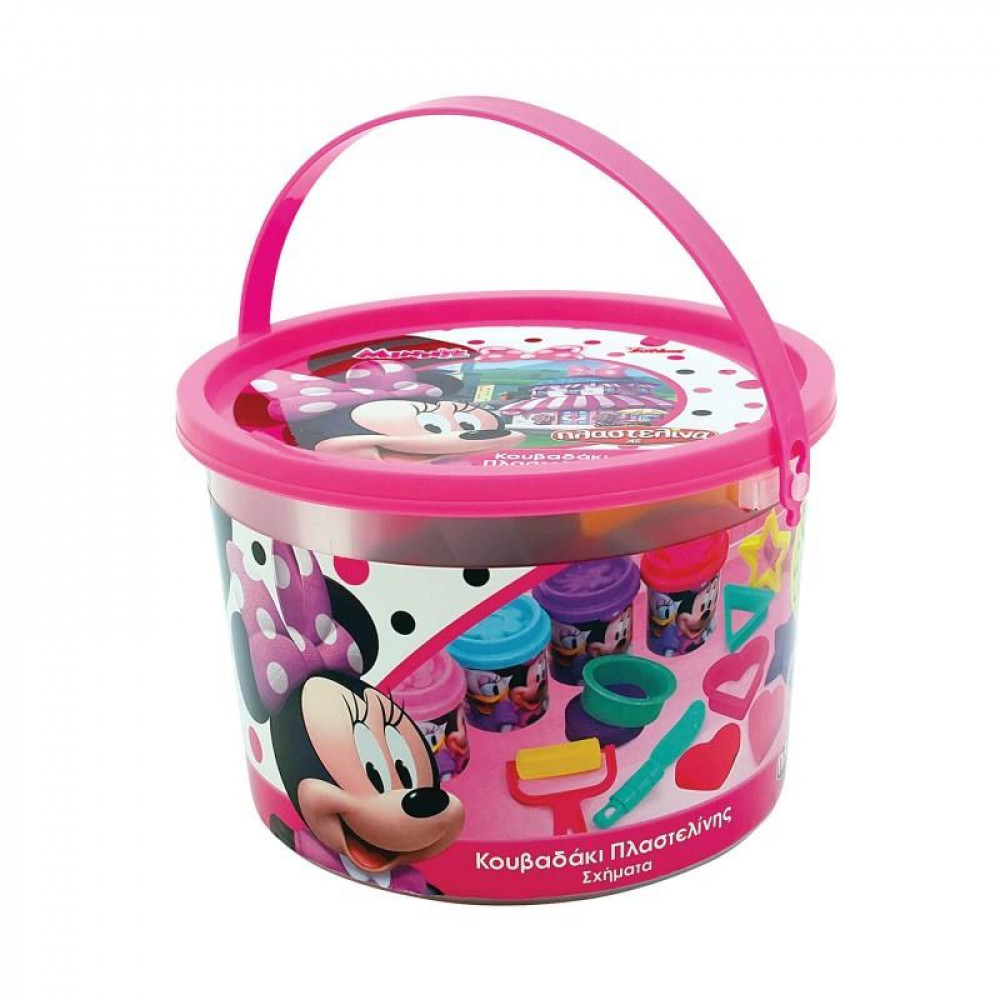 AS Minnie: Dough Bucket - Shapes with Tools 200gr (1045-03571)