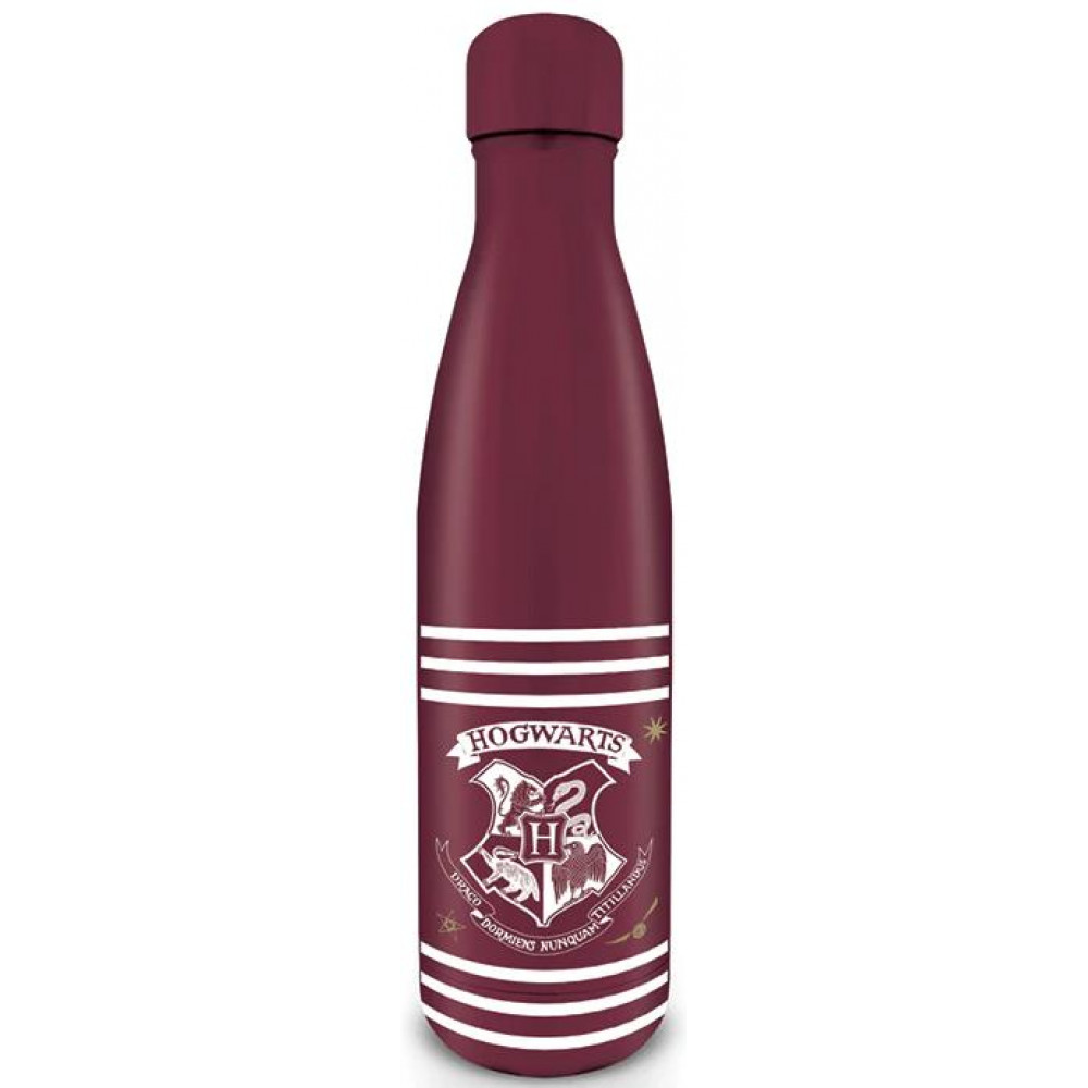 Pyramid Harry Potter - Crest Stripes Metal Drinks 550ml Bottle (MDB25453)