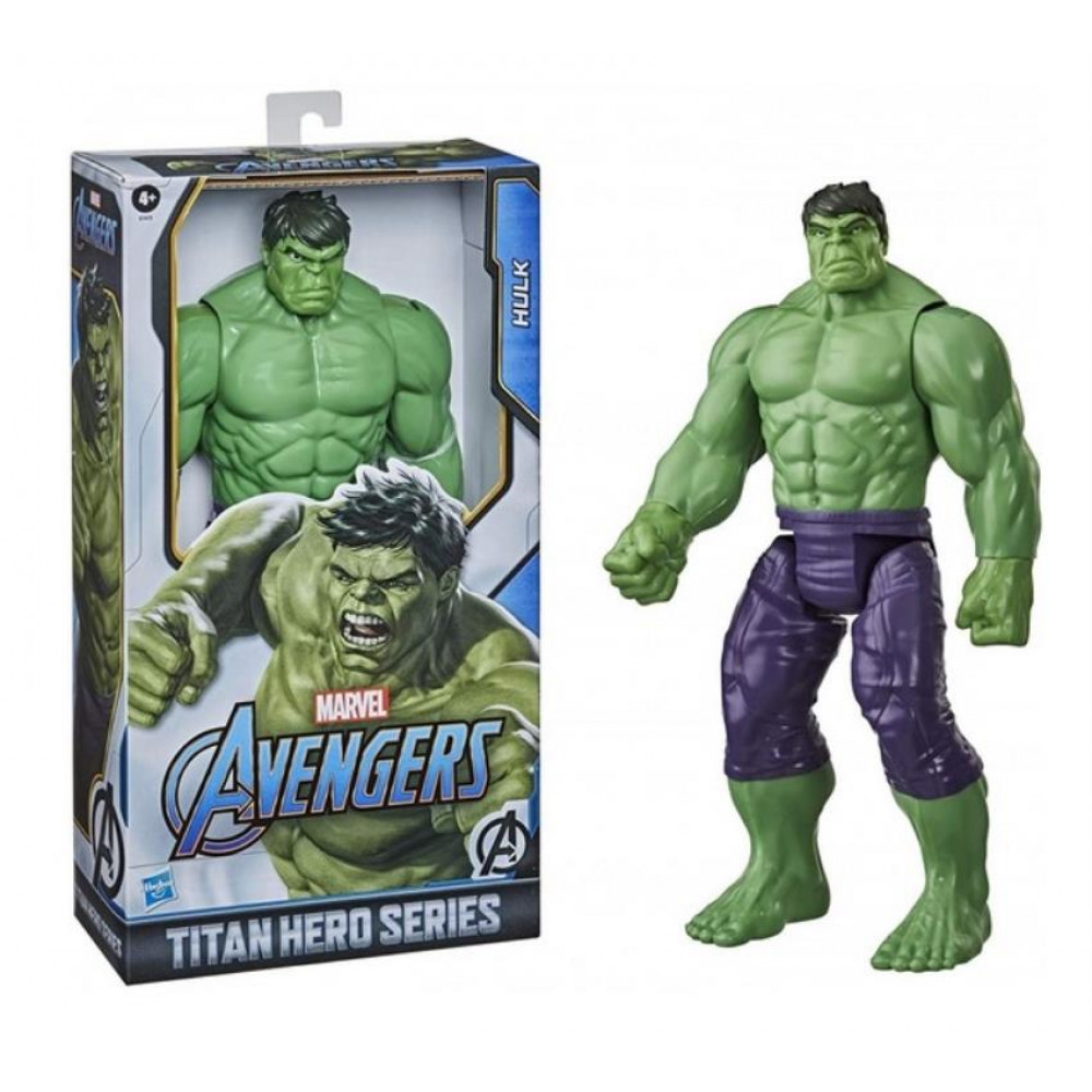 Hasbro Marvel Avengers Blast Gear: Titan Hero Series - Hulk Deluxe Action Figure (30cm) (E7475)