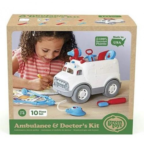 Green Toys: Ambulance & DoctorS Kit (AMDK-1313)