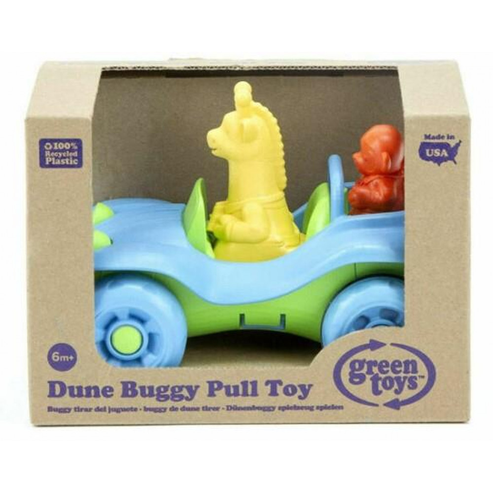 Green Toys: Dune Buggy Pull Toy - Blue (PTDB-1308)