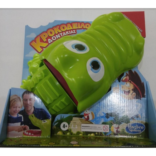 Hasbro Κροκοδειλοδοντάκιας - Επιτραπέζιο (Greek) (E4898)