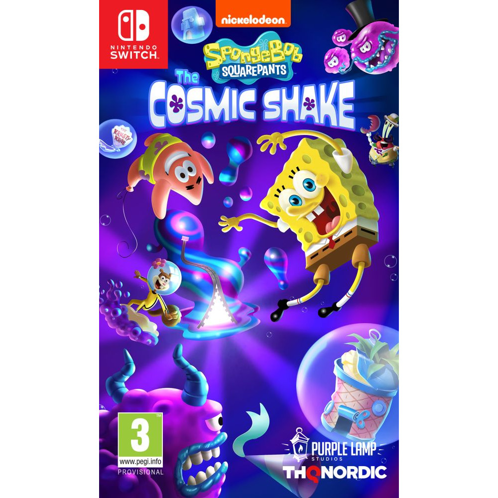 Nintendo SpongeBob SquarePants Cosmic Shake
