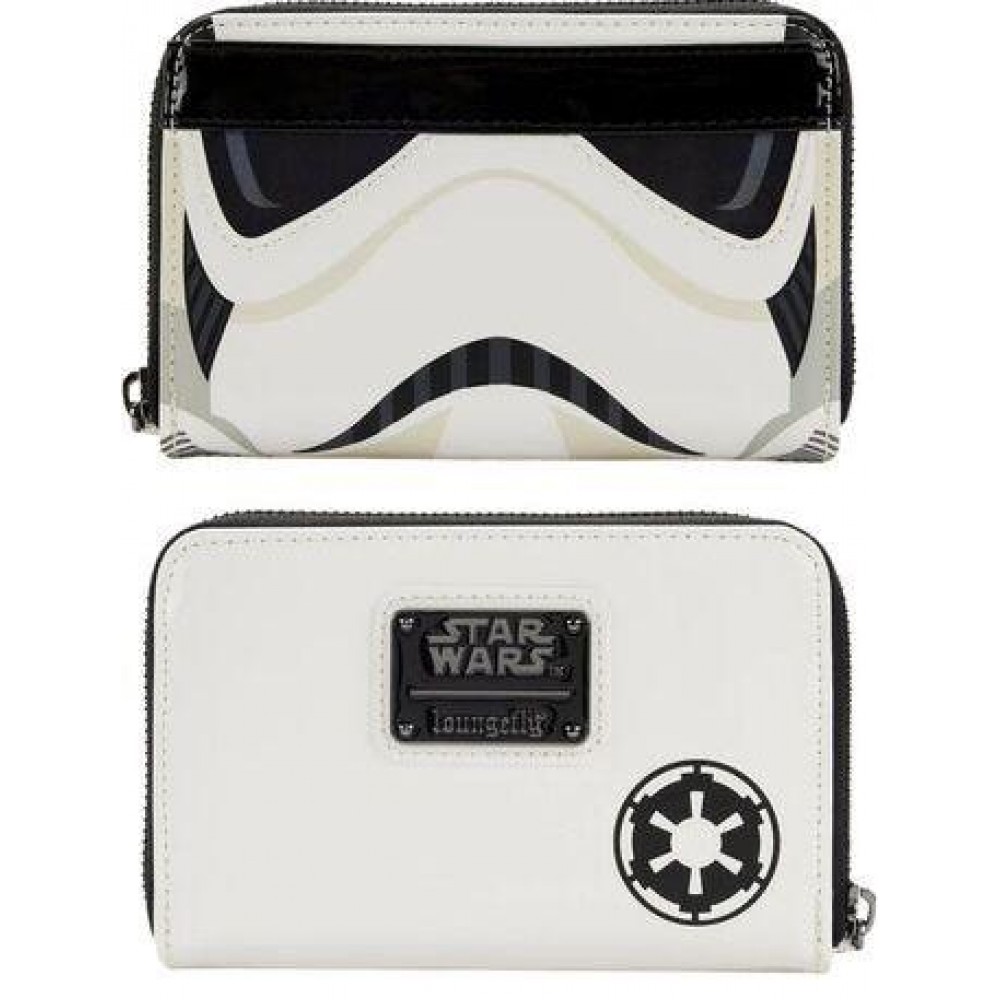 Loungefly Star Wars Stormtrooper Zip Around Wallet (STWA0183)