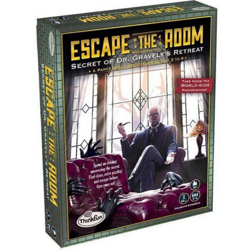 ThinkFun Logic Game: Escape The Room Retreat (007352)