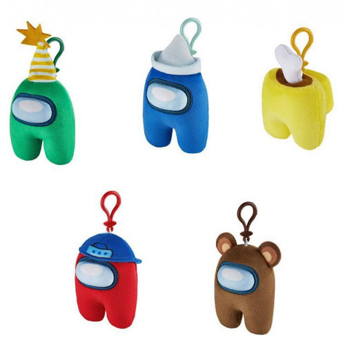 P.M.I. Among Us Clip On Plush Characters 13cm (S2) (AU7204)